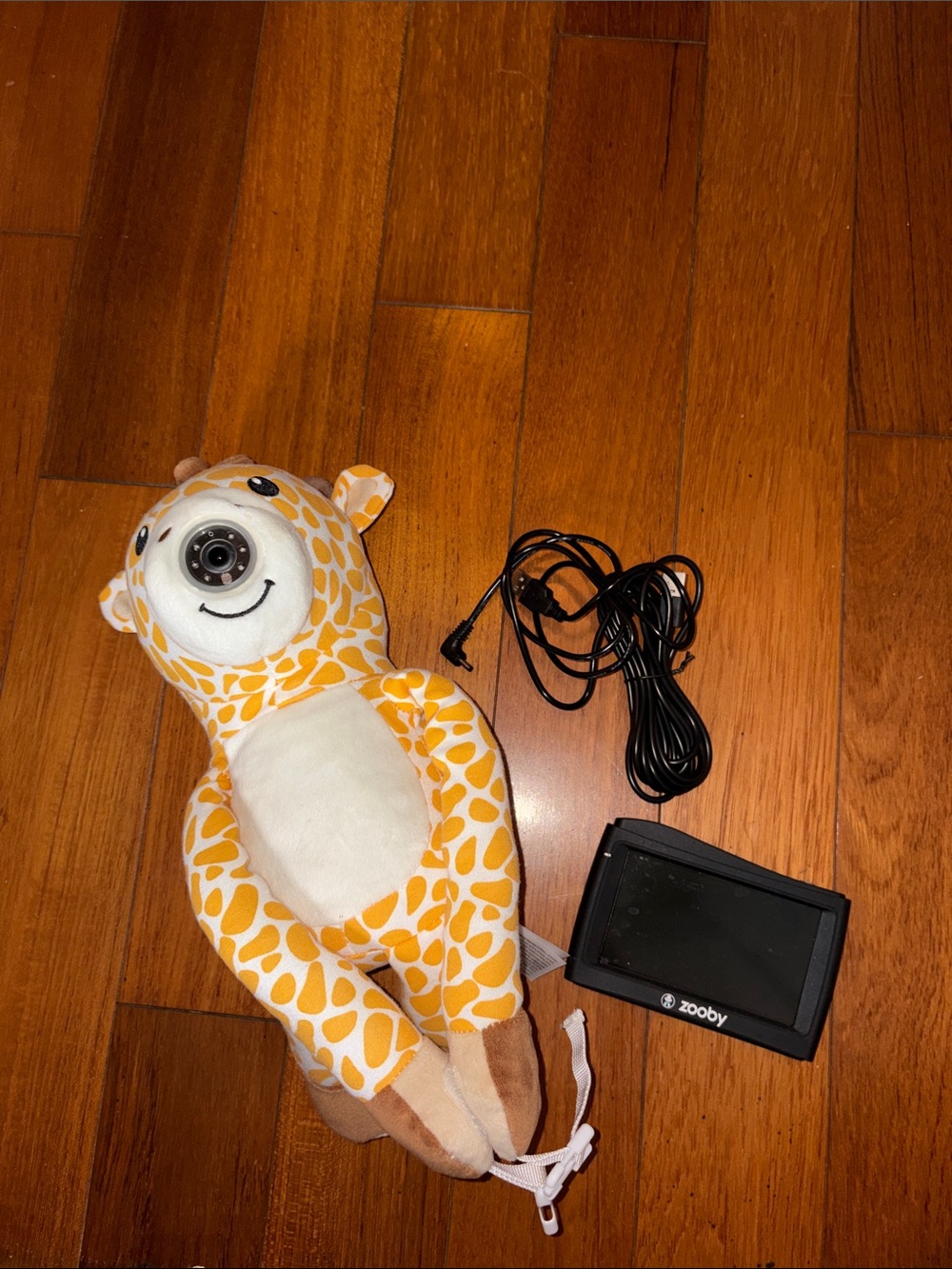 Zooby Video Baby Monitor Plush Car Jordan Giraffe in original box - Picture 2 of 6